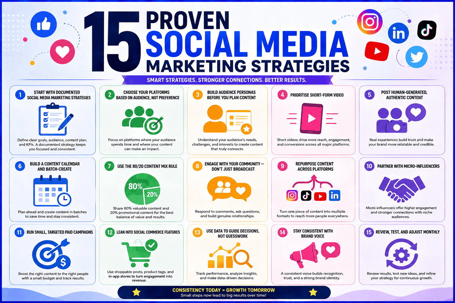 15 Proven Social Media Marketing Strategies