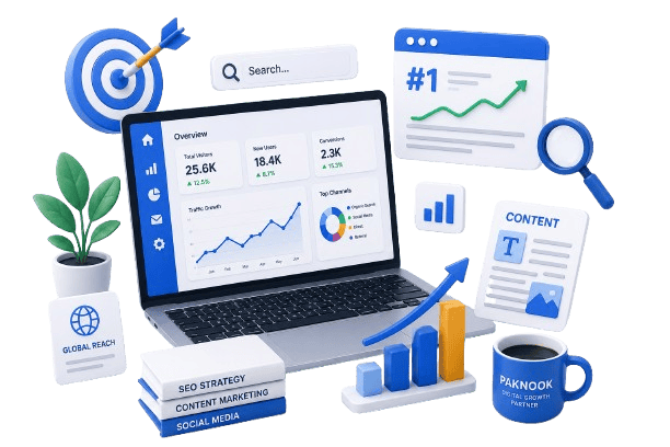 Digital Marketing Illustration