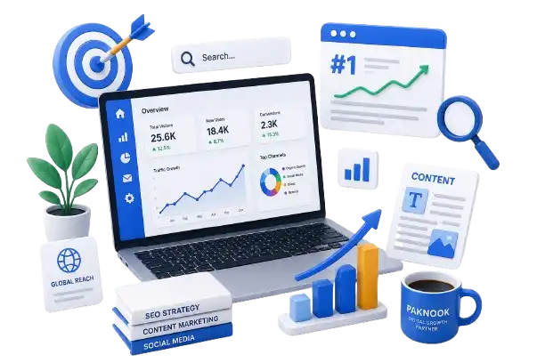 Digital Marketing Illustration